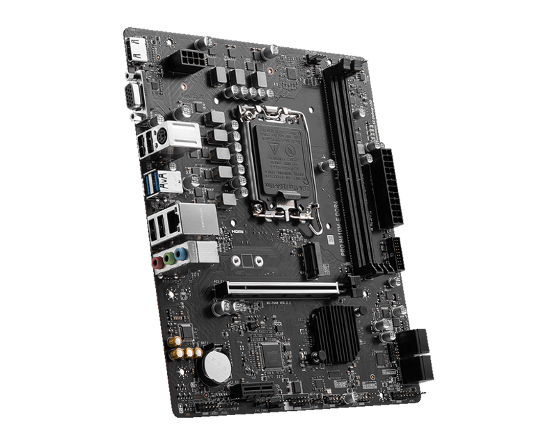 MSI PRO H610M-E DDR4,LGA 1700 mATX Motherboard