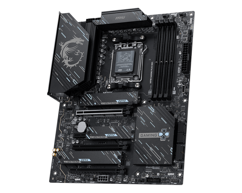 MSI X870E GAMING PLUS WIFI DDR5,Socket AM5 ATX Motherboard