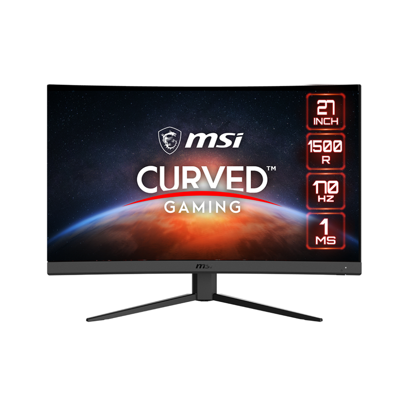 MSI 27" G27CQ4 E2 170Hz 2K QHD VA (16:9) 曲面電競顯示器 (MO-MG27C42)