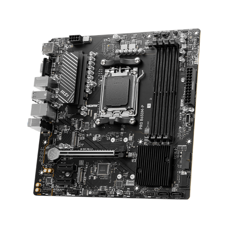 MSI PRO B650M-P DDR5,Socket AM5 mATX Motherboard