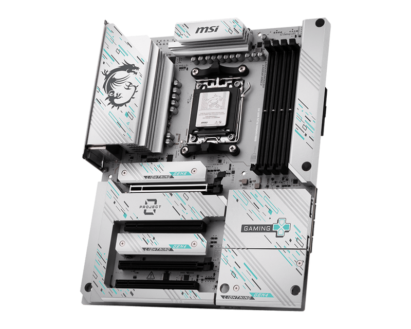 MSI B850 GAMING PLUS WIFI PZ DDR5,Socket AM5 mATX Motherboard 背插式主機板 (MB-RB85G+Z)