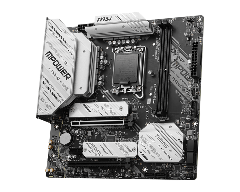 MSI Z790MPOWER DDR5,LGA 1700 mATX Motherboard