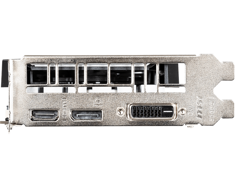 MSI GTX 1650 VENTUS XS OCV1 4GB GDDR6 (DI-N1650R4)