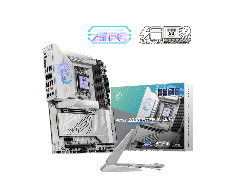 MSI MPG Z890 EDGE TI WIFI DDR5,LGA 1851 ATX Motherboard (MB-MZ89ETW)