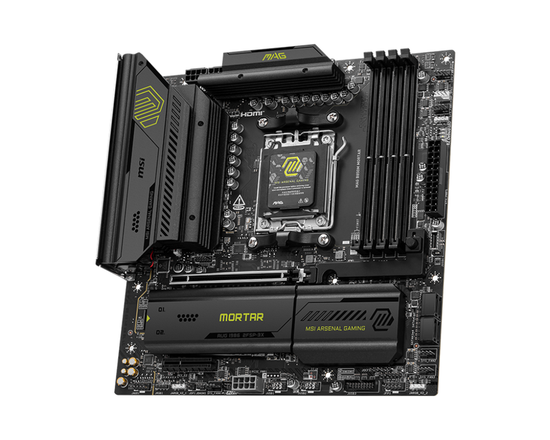 MSI MAG B850M MORTAR DDR5,Socket AM5 mATX Motherboard (MB-RB85MM)