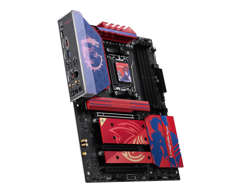 MSI B850 MLG 魔龍姬 EDITION Socket AM5 ATX Motherboard (MB-RB85MLG) *需要牛箱水板卡一起購買
