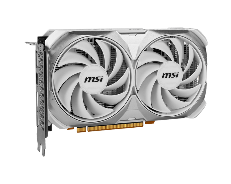 MSI GeForce RTX 4060 VENTUS 2X WHITE OC 8GB GDDR6 (DI-N4060W8)