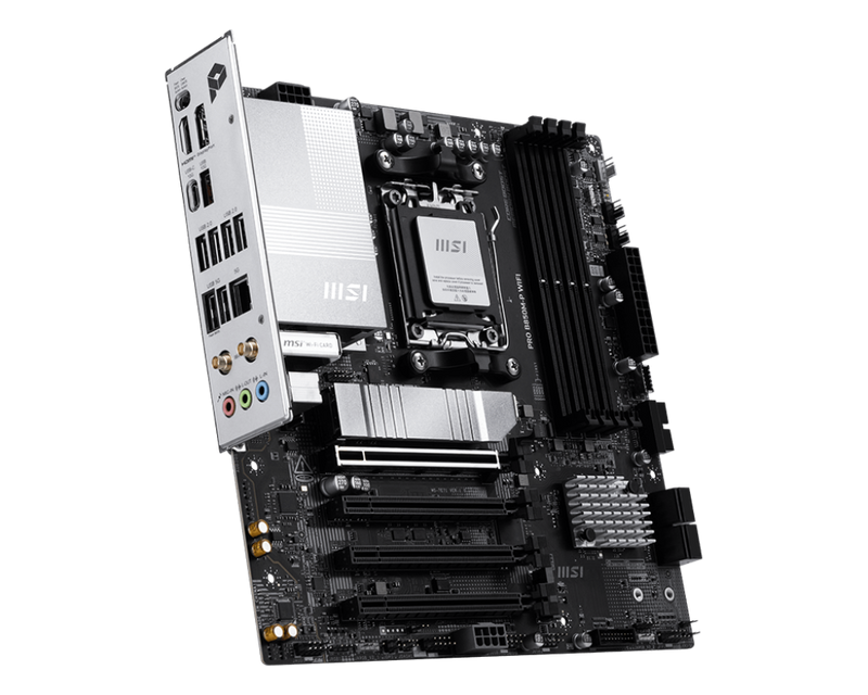 MSI PRO B850M-P WIFI DDR5,Socket AM5 mATX Motherboard (MB-RB85MPW)