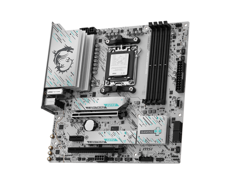 MSI B850M GAMING PLUS WIFI DDR5,Socket AM5 ATX Motherboard (MB-RB85MG+)