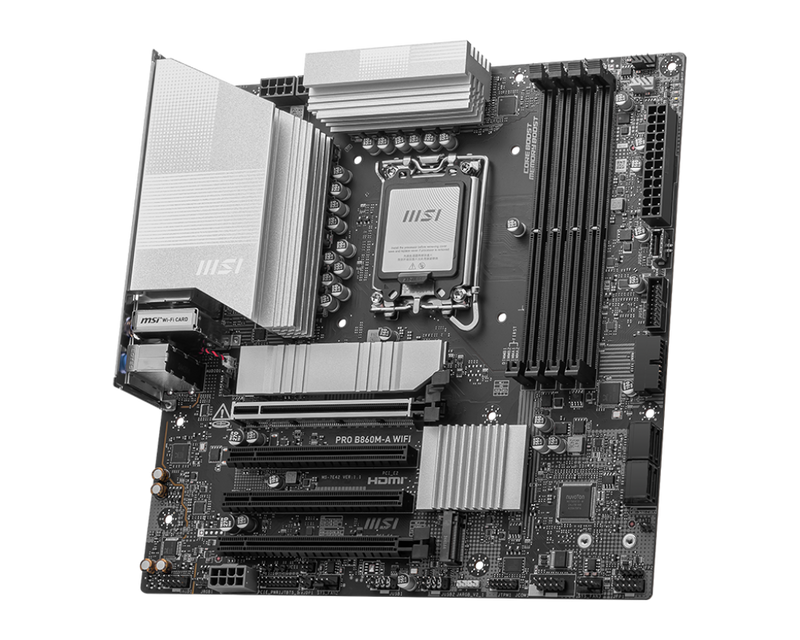 MSI PRO B860M-A WIFI DDR5,LGA 1851 mATX Motherboard (MB-MB86MAW)