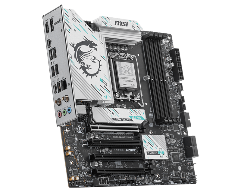 MSI B860M GAMING PLUS WIFI DDR5,LGA 1851 mATX Motherboard (MB-MB86MG+)