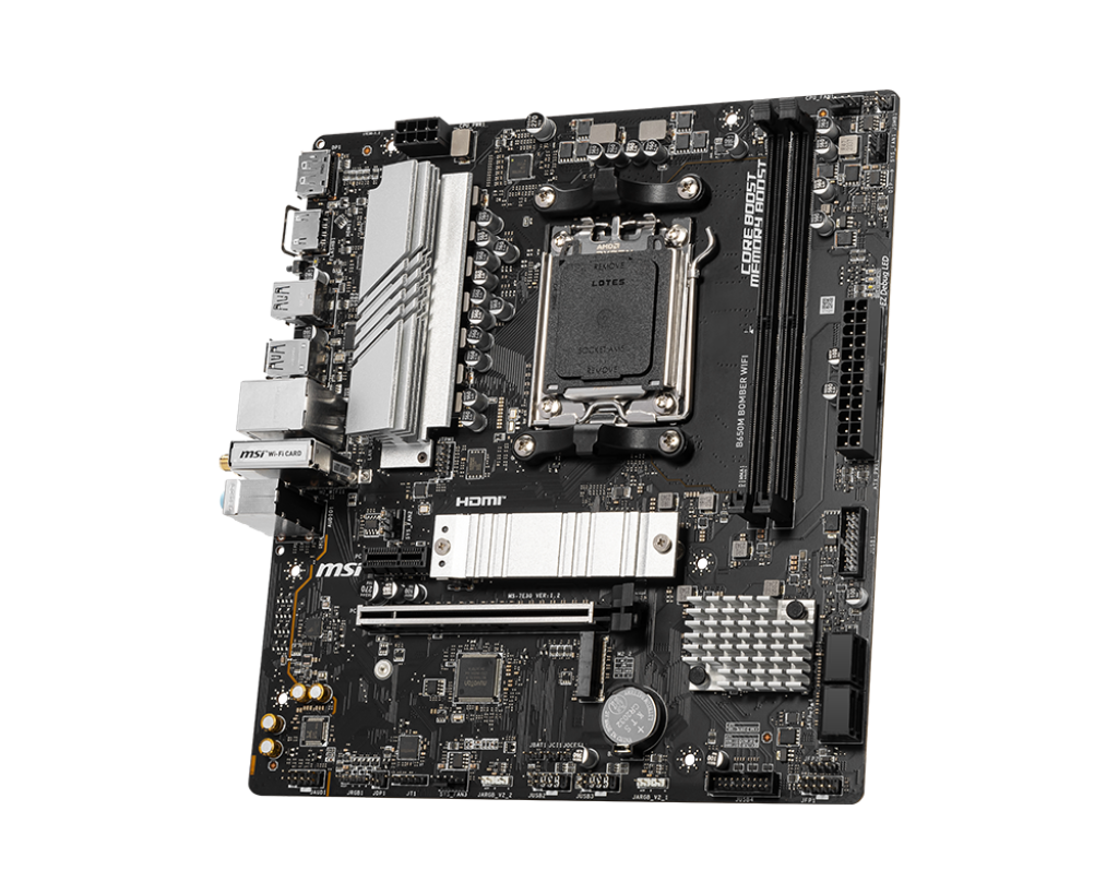 Bomber Computer MSI B650M BOMBER WIFI DDR5,Socket AM5 mATX Motherboard (MB-RB65MBW)