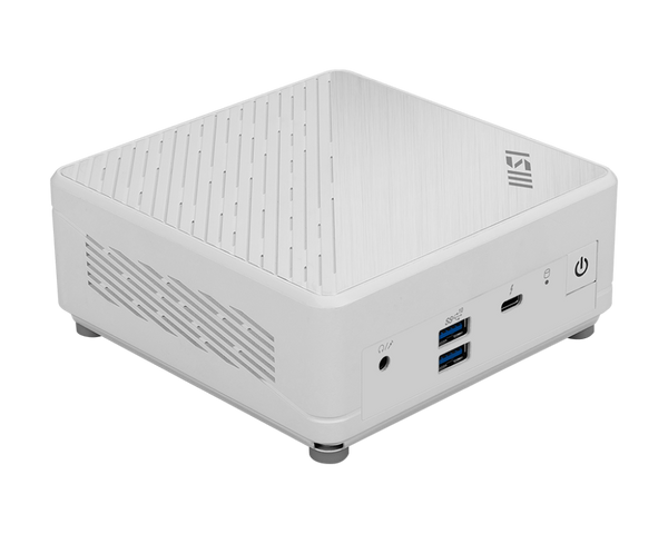 MSI Cubi 5 12M White White Mini PC (Intel i7-1255U CPU / 2xDDR4 SODIMM / 1xM.2 SSD / 1x2.5" HDD/SSD / Thunderbolt 4) 