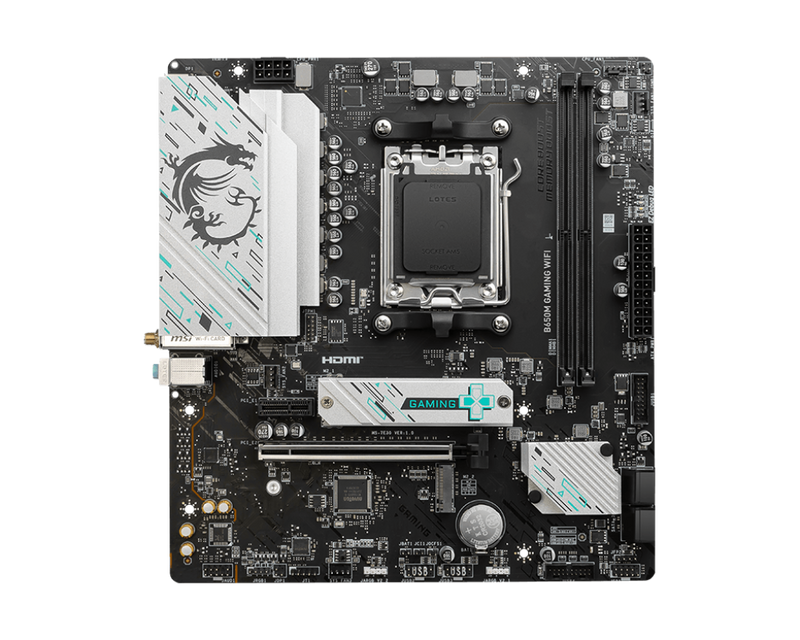 MSI B650M GAMING WIFI DDR5,Socket AM5 mATX Motherboard