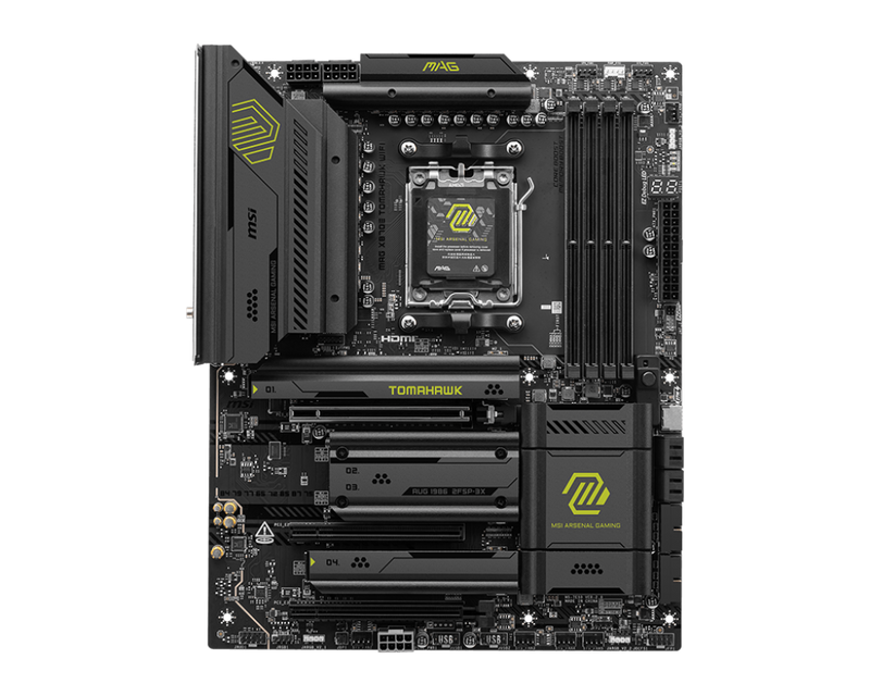 MSI MAG X870E TOMAHAWK WIFI DDR5,Socket AM5 ATX Motherboard (MB-RX87ETW)