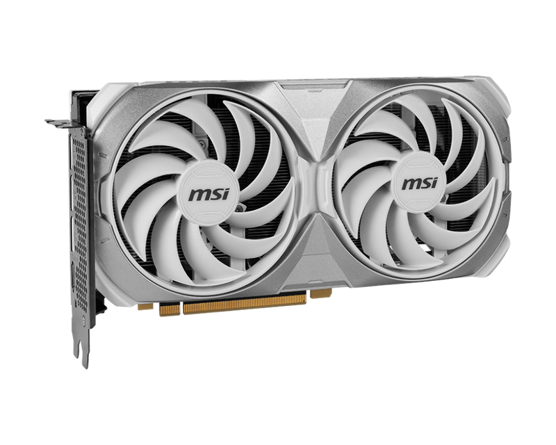 MSI GeForce RTX 4070 VENTUS 2X WHITE OC 12GB GDDR6X (DI-N4070W1)