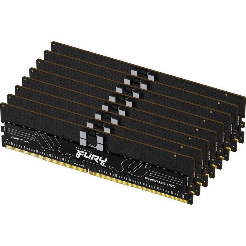 Kingston 256GB Kit (8x32GB) KF556R36RBK8-256 FURY Renegade Pro DDR5-5600MHz R-DIMM Memory