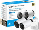 TP-Link Tapo C420S2 4MP/2K QHD Smart Wire-Free Security Starlight CCTV Battery Camera System (2-Camera)