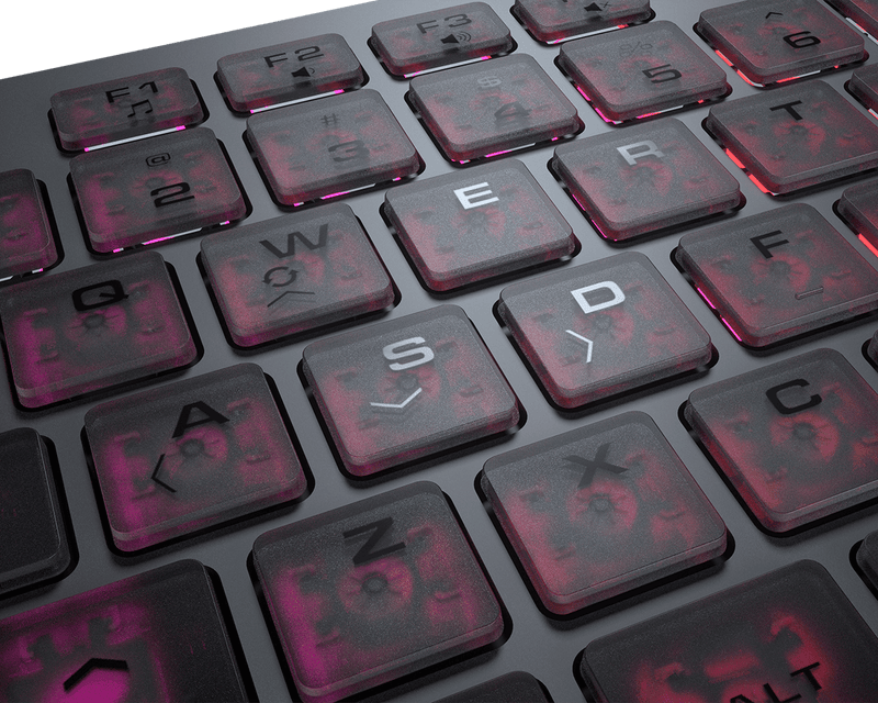 Cougar Vantar AX Aluminum RGB Scissor-Switch all-aluminum CNC scissor-foot RGB keyboard 