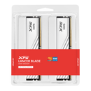 ADATA 32GB Kit (2x16GB) XPG LANCER BLADE White 白色 AX5U5600C4616G-DTLABWH DDR5 5600MHz Memory AMD EXPO & Intel XMP 3.0 (RM-LBC32W)