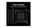 CORSAIR 4000D AIRFLOW Black 黑色 Tempered Glass ATX Case CC-9011200-WW