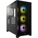 CORSAIR iCUE 4000X RGB Black 黑色 Tempered Glass ATX Case CC-9011204-WW