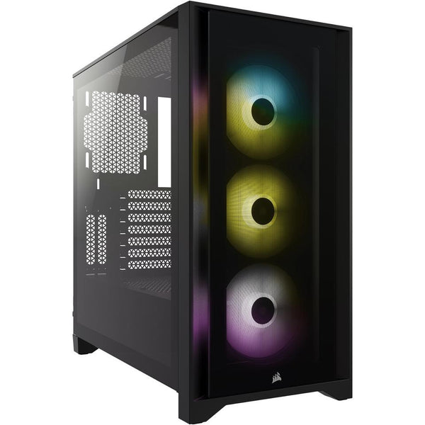 CORSAIR iCUE 4000X RGB Black 黑色 Tempered Glass ATX Case CC-9011204-WW