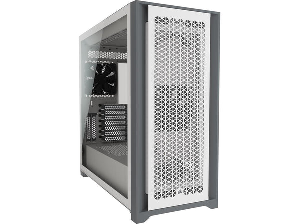 CORSAIR 5000D AIRFLOW White White Tempered Glass ATX Case CC-9011211-WW 