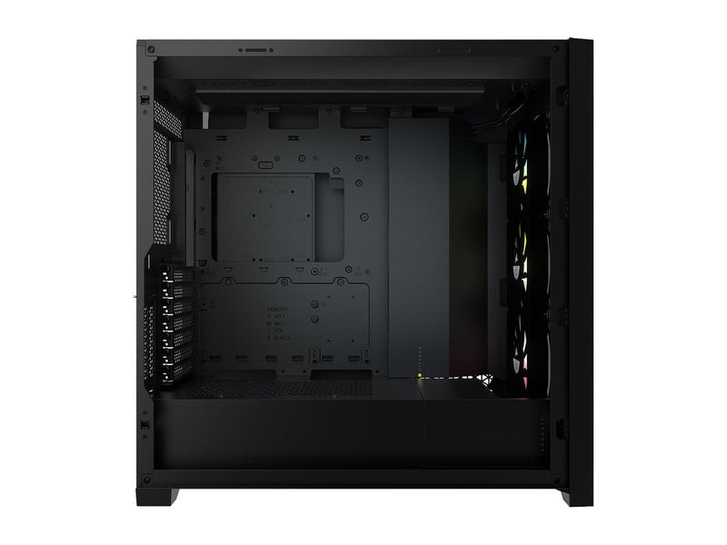 CORSAIR iCUE 5000X RGB Black Black Tempered Glass ATX Case CC-9011212-WW