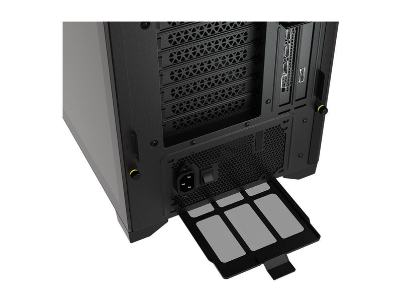 CORSAIR iCUE 5000X RGB Black Black Tempered Glass ATX Case CC-9011212-WW