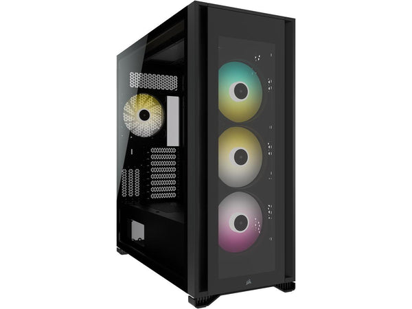 CORSAIR iCUE 7000X RGB Black Black Tempered Glass ATX Case CC-9011226-WW 