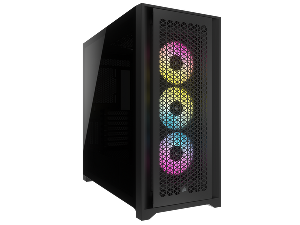 CORSAIR iCUE 5000D RGB AIRFLOW Black Black Tempered Glass ATX Case CC-9011242-WW 