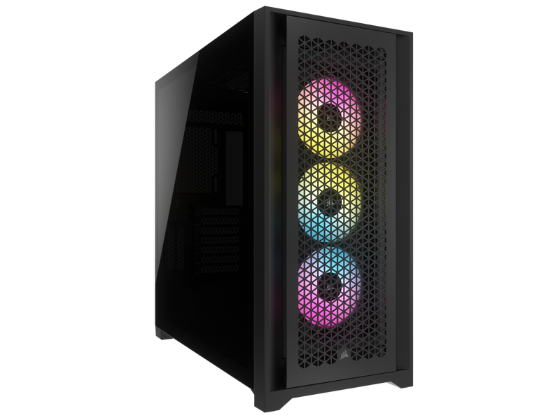 CORSAIR iCUE 5000D RGB AIRFLOW Black 黑色 Tempered Glass ATX Case CC-9011242-WW