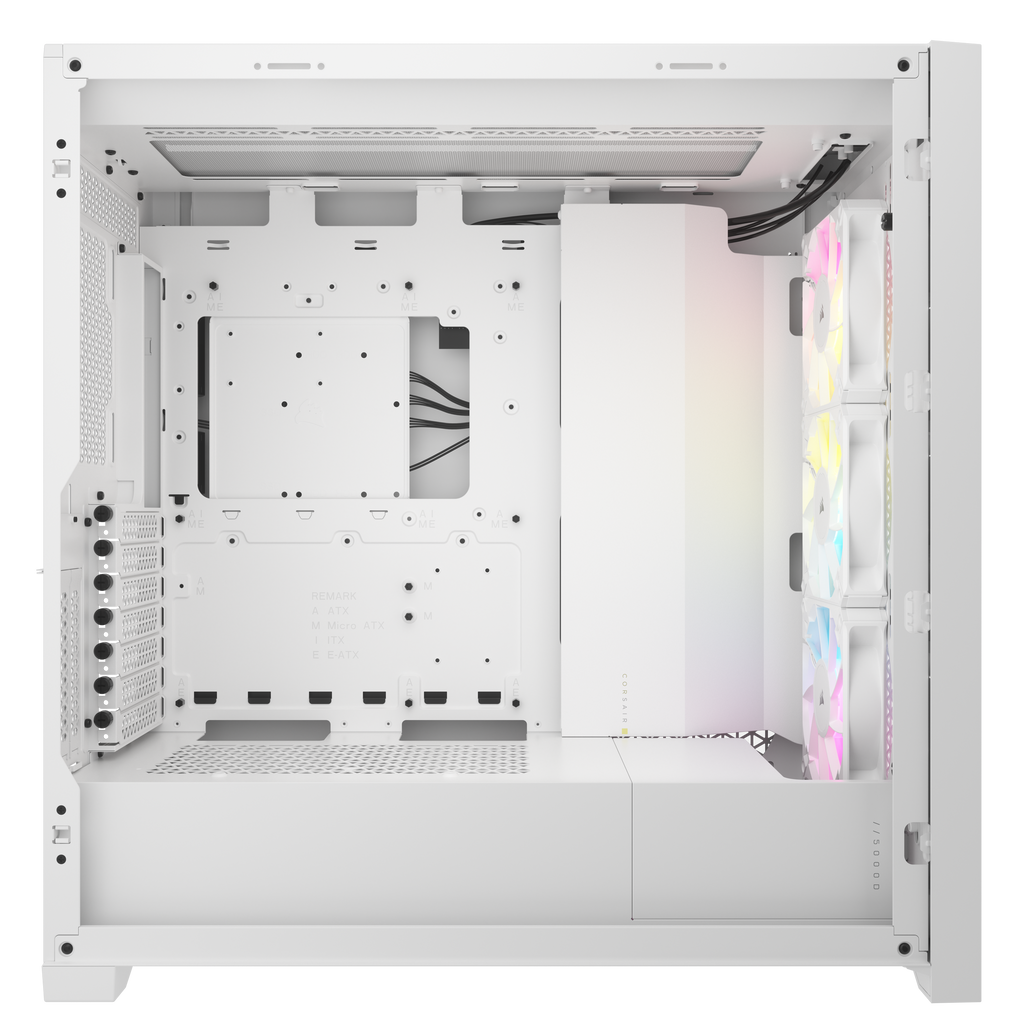 CORSAIR iCUE 5000D RGB AIRFLOW White 白色 Tempered Glass ATX Case CC-901
