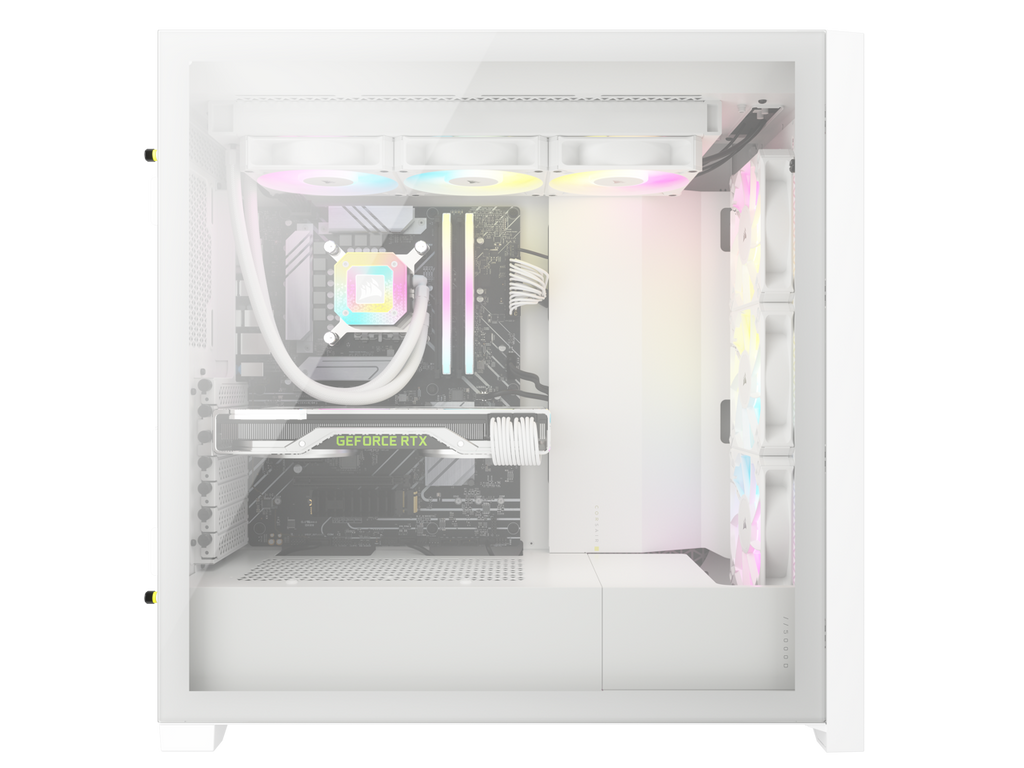 CORSAIR iCUE 5000D RGB AIRFLOW White 白色 Tempered Glass ATX Case CC-901