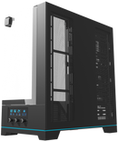 darkFlash DY450 Pro Black 黑色 玻璃(連頂部)全景 ATX Case 支援背插式主機板 (附前置控制顯示屏) (CA-DY450B)