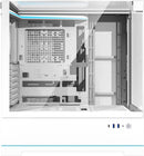 darkFlash DY450 Pro White 白色 玻璃(連頂部)全景 ATX Case 支援背插式主機板 (附前置控制顯示屏) (CA-DY450W)