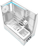 darkFlash DY450 Pro White 白色 玻璃(連頂部)全景 ATX Case 支援背插式主機板 (附前置控制顯示屏) (CA-DY450W)