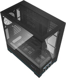 darkFlash DY451 Pro Black 黑色 玻璃全景 ATX Case 支援背插式主機板 (附前置控制顯示屏) (CA-DY451B)