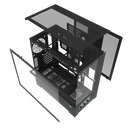 darkFlash DY451 Pro Black 黑色 玻璃全景 ATX Case 支援背插式主機板 (附前置控制顯示屏) (CA-DY451B)