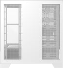 darkFlash DY451 Pro White 白色 玻璃全景 ATX Case 支援背插式主機板 (附前置控制顯示屏) (CA-DY451W)