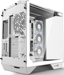 darkFlash DY470 White 白色 玻璃全景 ATX Case 支援背插式主機板 (附3把ARGB風扇) (CA-DY470W)