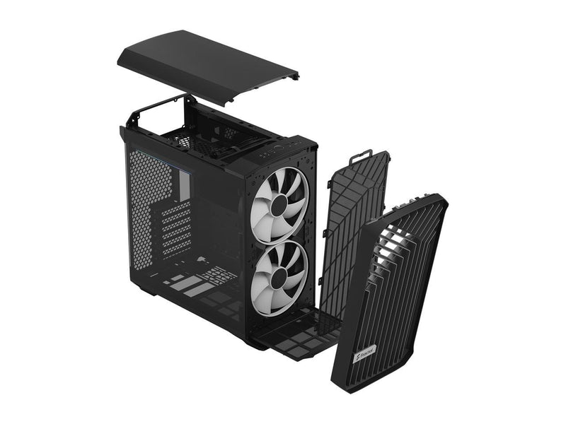 Fractal Design Torrent Compact RGB Black Tempered Glass ATX Case FD-C-TOR1C-02 
