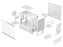 Fractal Design Pop Mini Air RGB White TG Clear Tint mATX Case FD-C-POR1M-01