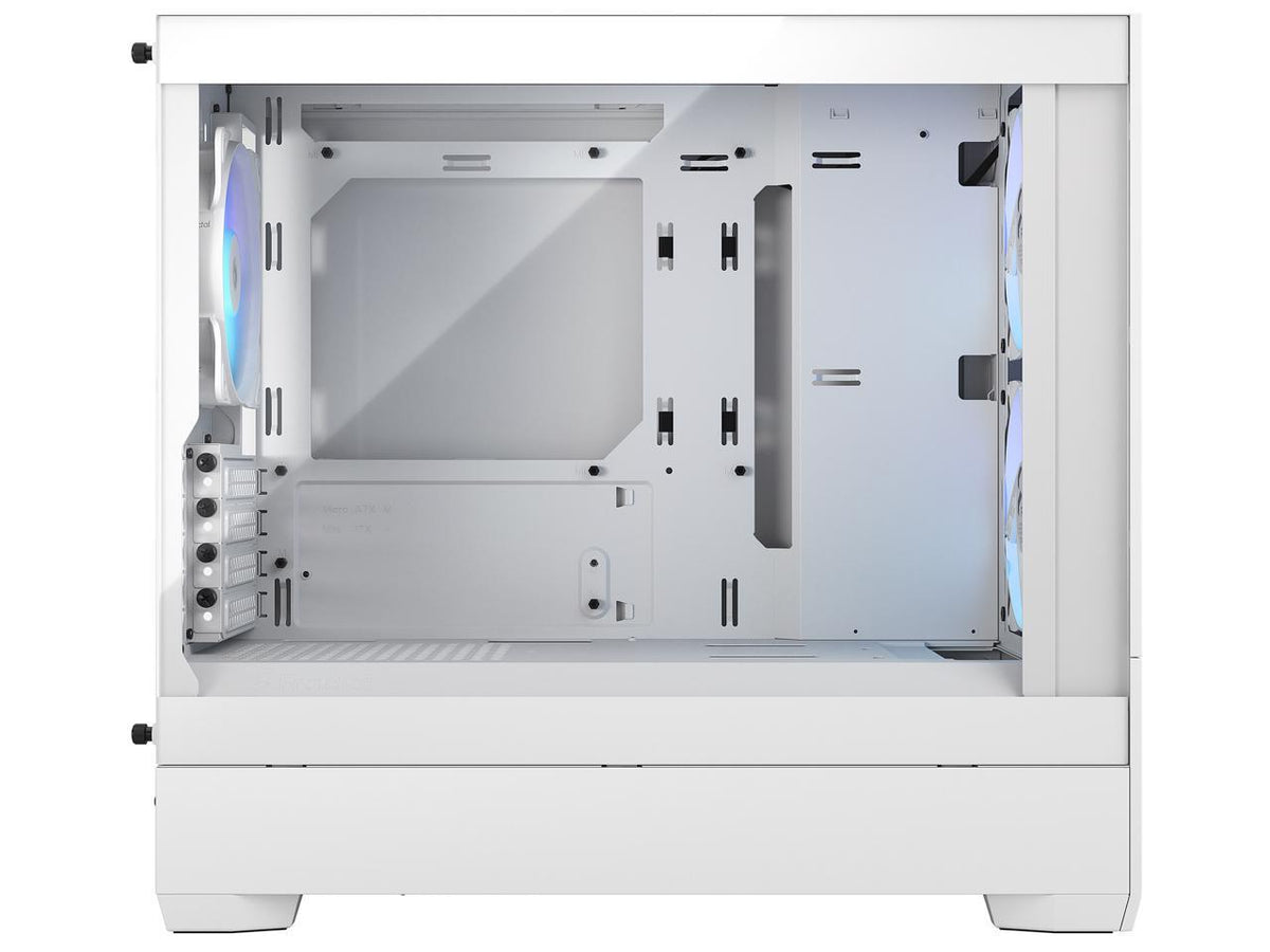 Fractal Pop Mini Air (ホワイトファンのおまけ付き） Fractal Design Pop Mini Air RGB White TG Clear Tint mATX
