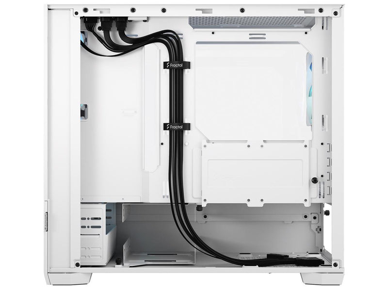 Fractal Design Pop Mini Air RGB White TG Clear Tint mATX Case FD-C-POR1M-01 