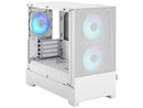 Fractal Design Pop Mini Air RGB White TG Clear Tint mATX Case FD-C-POR1M-01