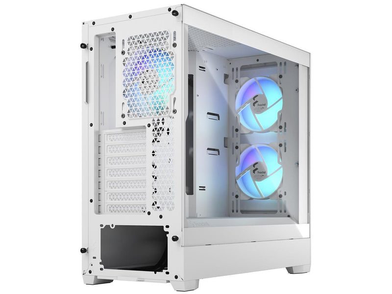 Fractal Design Pop Air RGB White Tempered Glass ATX Case FD-C-POR1A-01 
