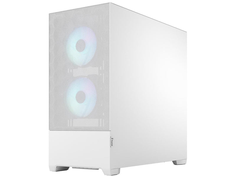 Fractal Design Pop Air RGB White Tempered Glass ATX Case FD-C-POR1A-01 