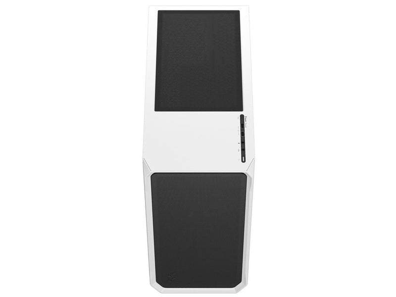 Fractal Design Focus 2 White TG Clear Tint ATX Case FD-C-FOC2A-02